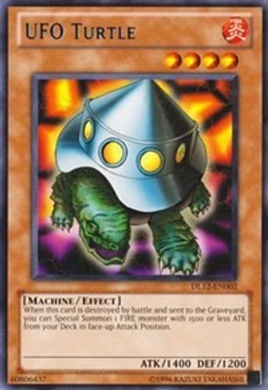 UFO Turtle Blue Duelist League Promo Yu-Gi-Oh! card
