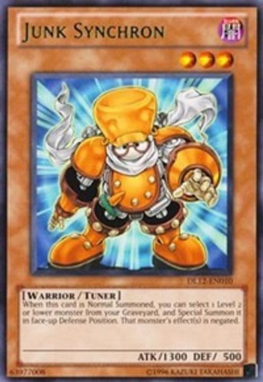 Junk Synchron Green Duelist League Promo Yu-Gi-Oh! card