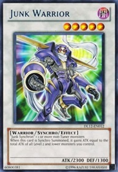 Junk Warrior Blue Duelist League Promo Yu-Gi-Oh! card