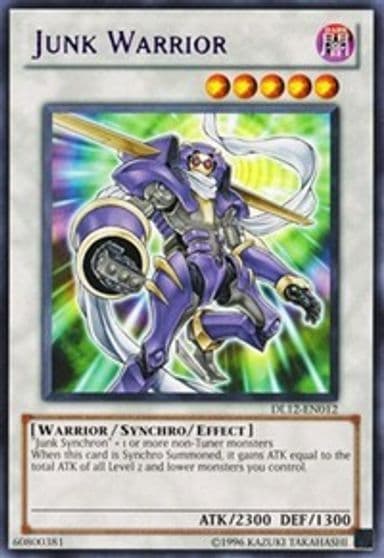 Junk Warrior Purple Duelist League Promo Yu-Gi-Oh! card