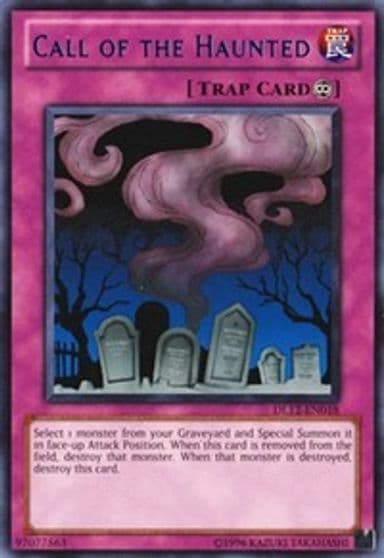 Call of the Haunted Blue Duelist League Promo Yu-Gi-Oh! card