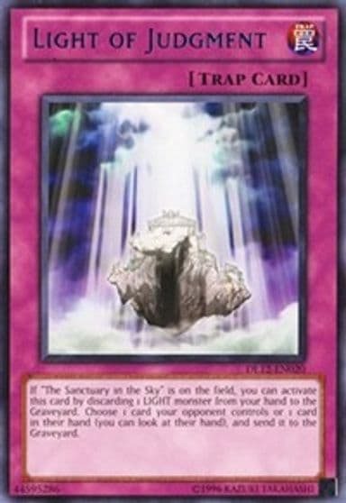 Light of Judgment Blue Duelist League Promo Yu-Gi-Oh! card