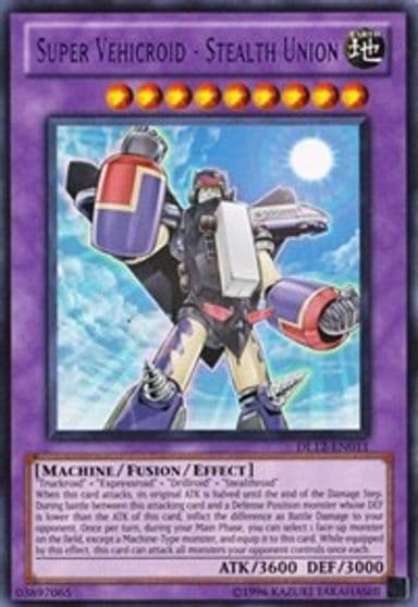Super Vehicroid Stealth Union Purple Duelist League Promo Yu-Gi-Oh! card