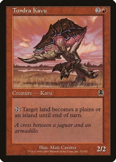 Tundra Kavu Apocalypse Magic card