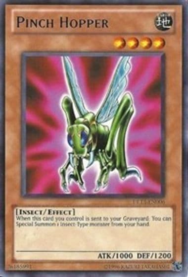 Pinch Hopper Blue Duelist League Promo Yu-Gi-Oh! card