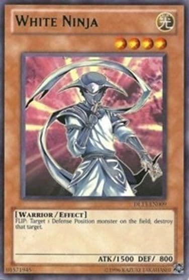 White Ninja Green Duelist League Promo Yu-Gi-Oh! card