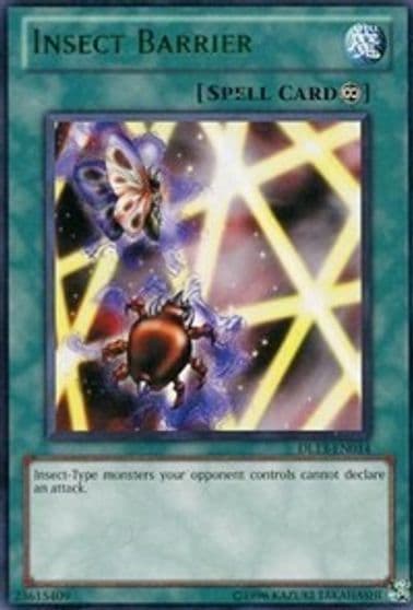 Insect Barrier Green Duelist League Promo Yu-Gi-Oh! card