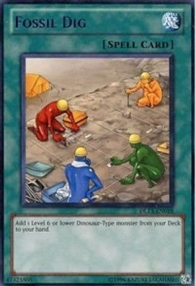 Fossil Dig Purple Duelist League Promo Yu-Gi-Oh! card