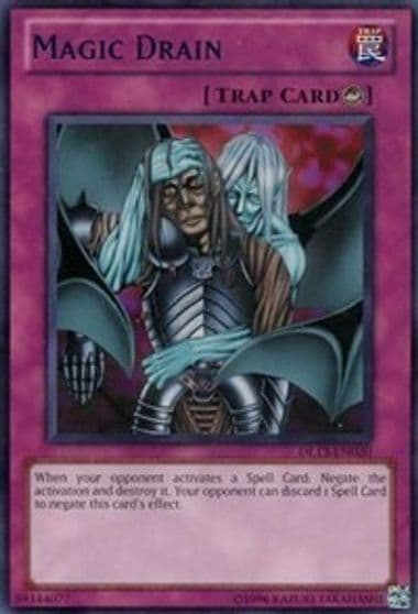 Magic Drain Blue Duelist League Promo Yu-Gi-Oh! card