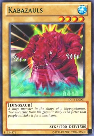 Kabazauls Green Duelist League Promo Yu-Gi-Oh! card