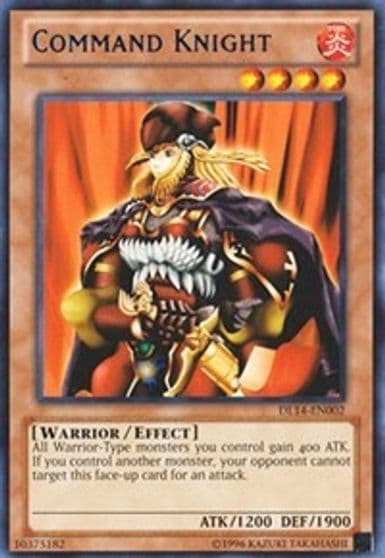 Command Knight Blue Duelist League Promo Yu-Gi-Oh! card