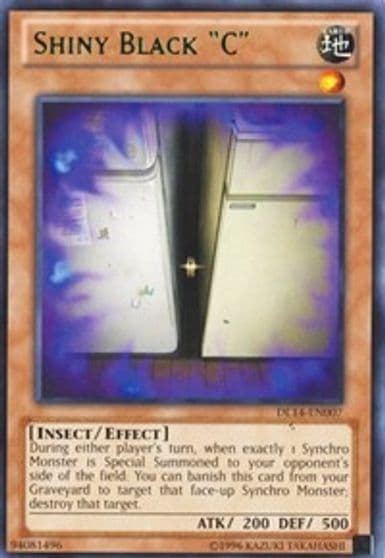 Shiny Black C Green Duelist League Promo Yu-Gi-Oh! card
