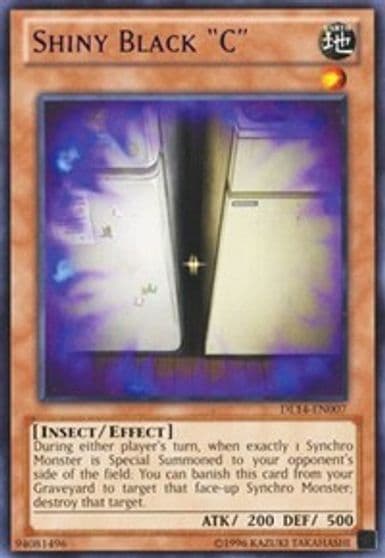 Shiny Black C Purple Duelist League Promo Yu-Gi-Oh! card