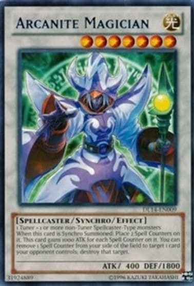 Arcanite Magician Blue Duelist League Promo Yu-Gi-Oh! card