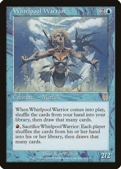 Whirlpool Warrior Apocalypse Magic card