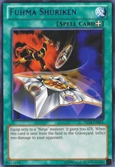 Fuhma Shuriken Blue Duelist League Promo Yu-Gi-Oh! card