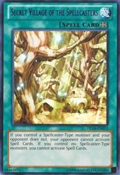 Secret Village of the Spellcasters Purple Duelist League Promo Yu-Gi-Oh! card