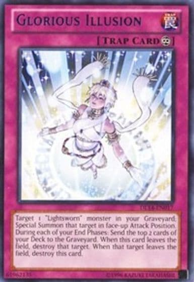 Glorious Illusion Blue Duelist League Promo Yu-Gi-Oh! card