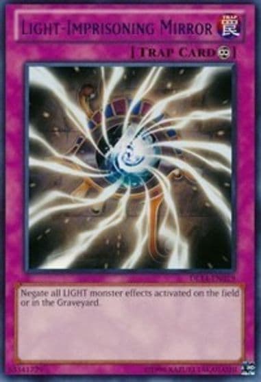 Light Imprisoning Mirror Blue Duelist League Promo Yu-Gi-Oh! card