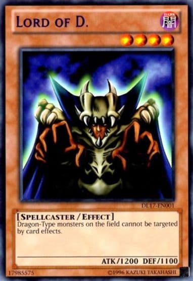 Lord of D Purple Duelist League Promo Yu-Gi-Oh! card