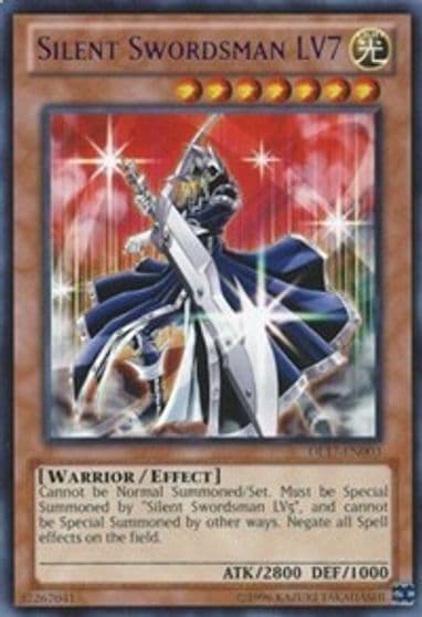 Silent Swordsman LV7 Purple Duelist League Promo Yu-Gi-Oh! card