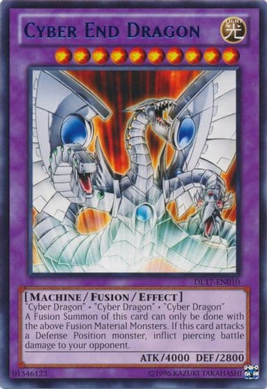 Cyber End Dragon Blue Duelist League Promo Yu-Gi-Oh! card