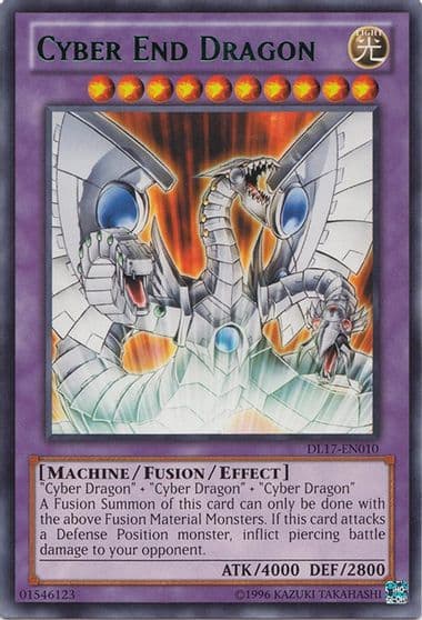 Cyber End Dragon Green Duelist League Promo Yu-Gi-Oh! card
