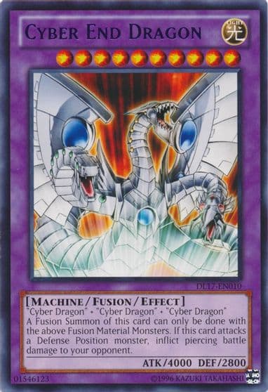 Cyber End Dragon Purple Duelist League Promo Yu-Gi-Oh! card
