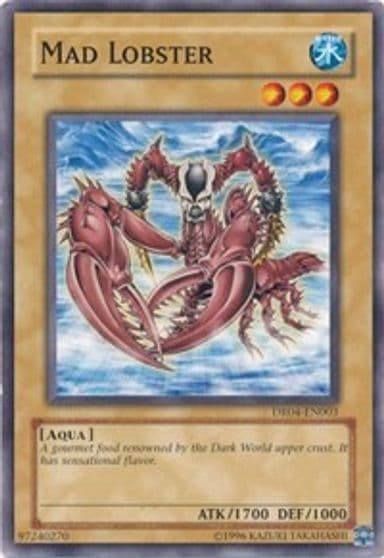 Mad Lobster Dark Revelation Volume 4 Yu-Gi-Oh! card