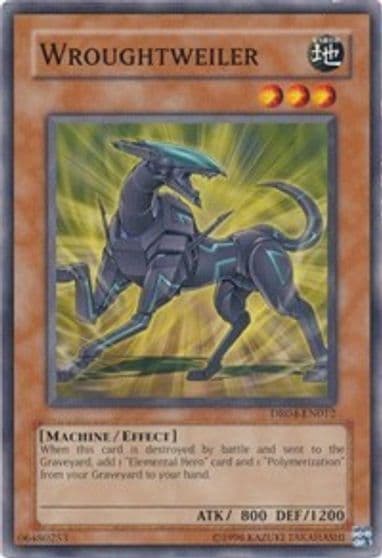 Wroughtweiler Dark Revelation Volume 4 Yu-Gi-Oh! card