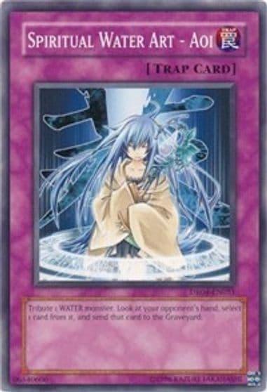 Spiritual Water Art Aoi Dark Revelation Volume 4 Yu-Gi-Oh! card