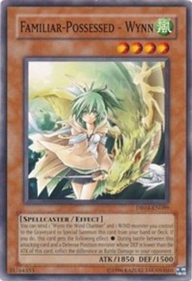 Familiar Possessed Wynn Dark Revelation Volume 4 Yu-Gi-Oh! card