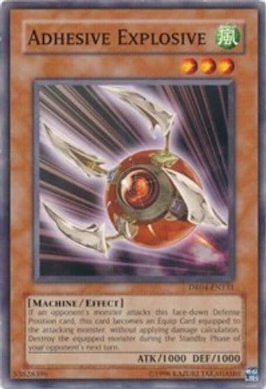 Adhesive Explosive Dark Revelation Volume 4 Yu-Gi-Oh! card