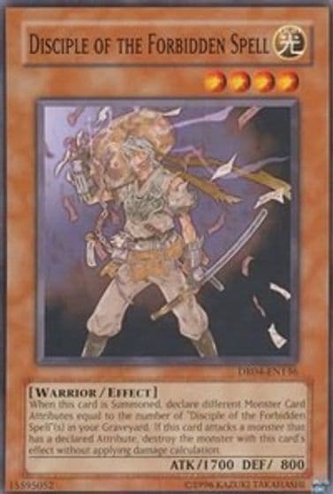 Disciple of the Forbidden Spell Dark Revelation Volume 4 Yu-Gi-Oh! card