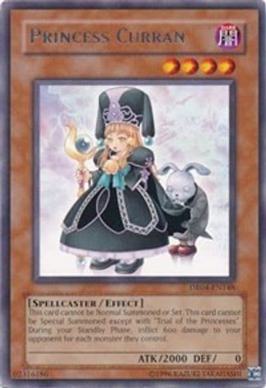 Princess Curran Dark Revelation Volume 4 Yu-Gi-Oh! card