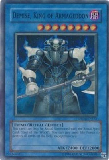 Demise King of Armageddon Dark Revelation Volume 4 Yu-Gi-Oh! card