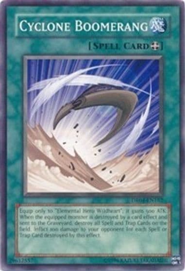 Cyclone Boomerang Dark Revelation Volume 4 Yu-Gi-Oh! card