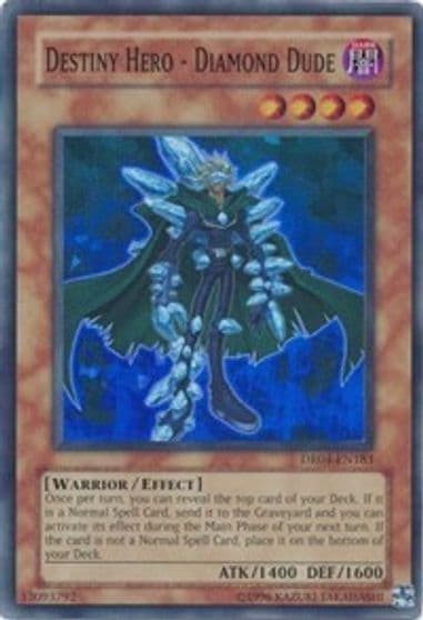 Destiny HERO Diamond Dude Dark Revelation Volume 4 Yu-Gi-Oh! card