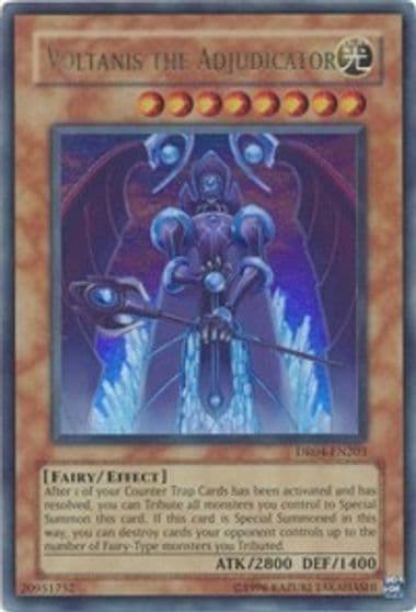 Voltanis the Adjudicator Dark Revelation Volume 4 Yu-Gi-Oh! card