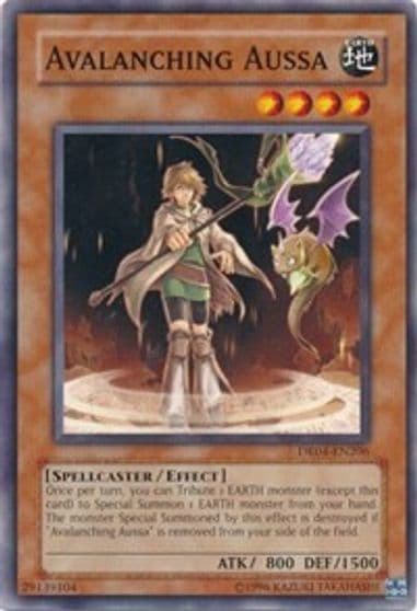 Avalanching Aussa Dark Revelation Volume 4 Yu-Gi-Oh! card
