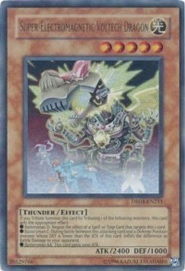 Super Electromagnetic Voltech Dragon Dark Revelation Volume 4 Yu-Gi-Oh! card