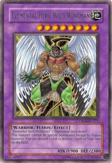 Elemental Hero Wild Wingman Dark Revelation Volume 4 Yu-Gi-Oh! card