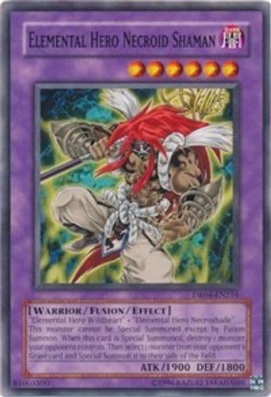 Elemental Hero Necroid Shaman Dark Revelation Volume 4 Yu-Gi-Oh! card