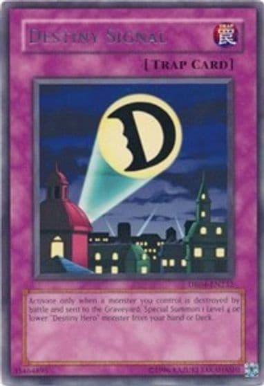 Destiny Signal Dark Revelation Volume 4 Yu-Gi-Oh! card