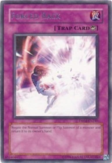 Forced Back Dark Revelation Volume 4 Yu-Gi-Oh! card