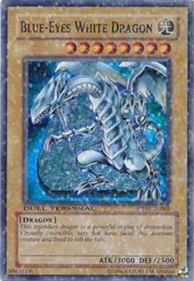 Blue Eyes White Dragon Duel Terminal 1 Yu-Gi-Oh! card