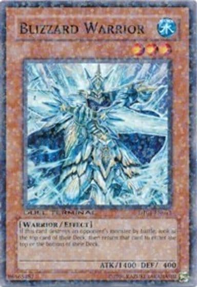 Blizzard Warrior Duel Terminal 1 Yu-Gi-Oh! card