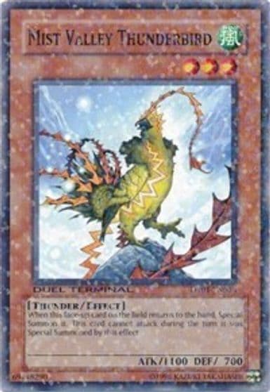 Mist Valley Thunderbird Duel Terminal 1 Yu-Gi-Oh! card