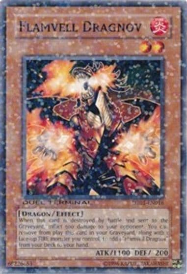 Flamvell Dragnov Duel Terminal 1 Yu-Gi-Oh! card