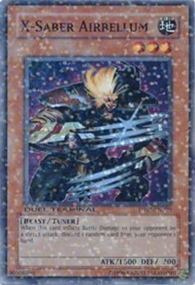 X Saber Airbellum Duel Terminal 1 Yu-Gi-Oh! card